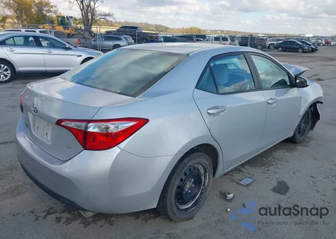 2014 Toyota Corolla Le из США, поврежденный, VIN 2T1BURHE0EC046605